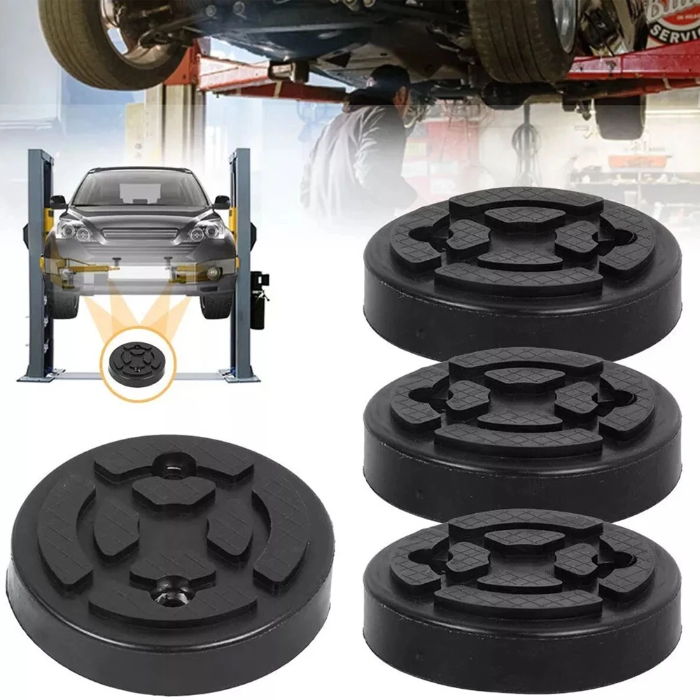 

4pcs Rubber Lifting Pads Block For 2 Post Lift Replacement Pads Car Lift Ramp Auto Lift Rubbers Pads Tool for Jacks