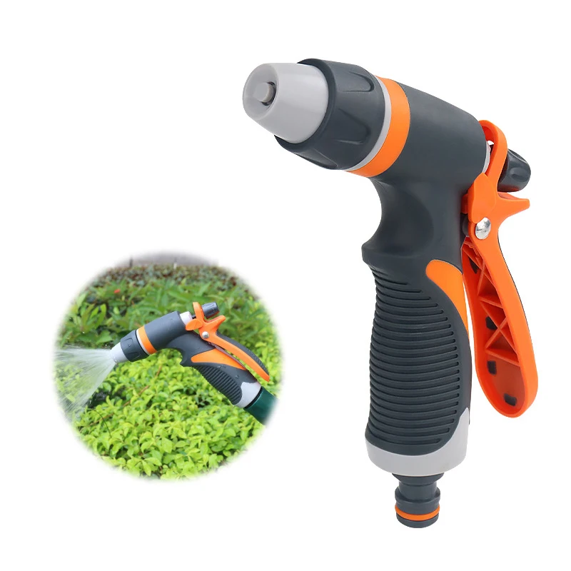 Hochdruck-Gartenschlauchdüse, verstellbare Spritzwasserpistole, geeignet für Autowäsche, Gartenbewässerung und Gartenreinigung