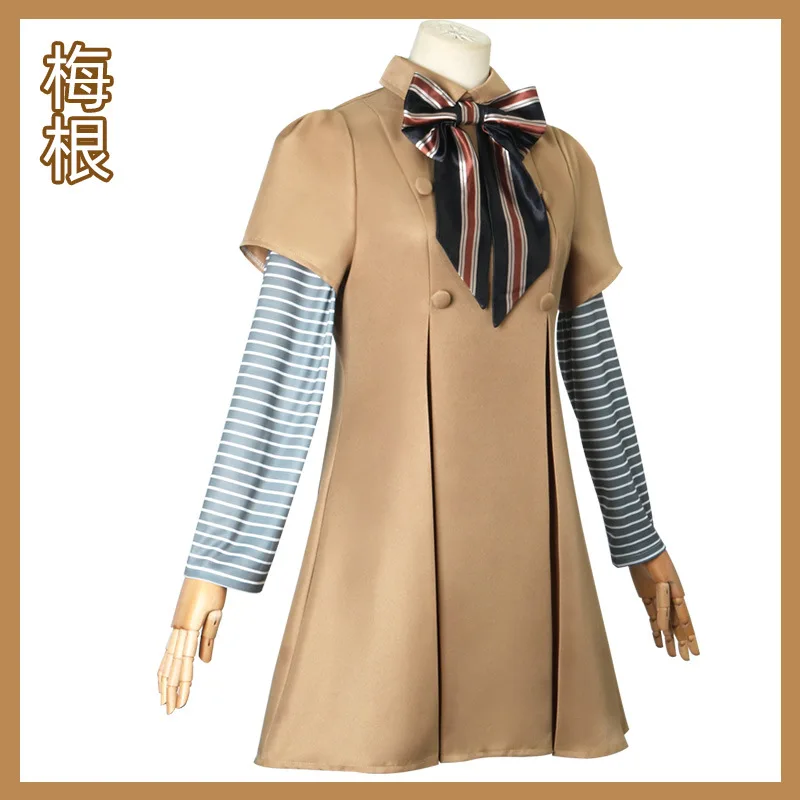 M3gan megan cosplay dr adulto loween traje étnico palco traje feminino faion verão 2025 ting