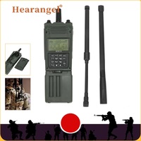 Hearangel Tactical PRC-163 Harris Military Radio Dummy Virtual Box PRC 163 Non-Functional Walkie Talkie Model for Baofeng UV5R
