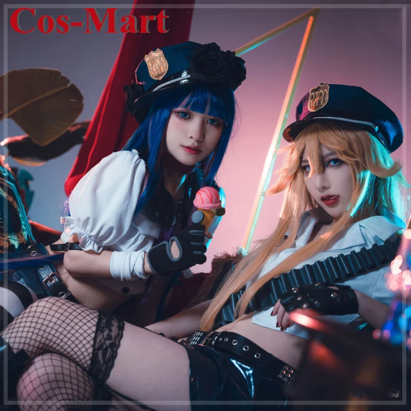 Cos-Mart Anime Quần & Thả Nuôi Chung Với Garterbelt Trang Phục Hóa Trang Ngọt Ngào Đáng Yêu Đồng Phục Nữ Hoạt Động Đảng Vai Trò Chơi Quần Áo