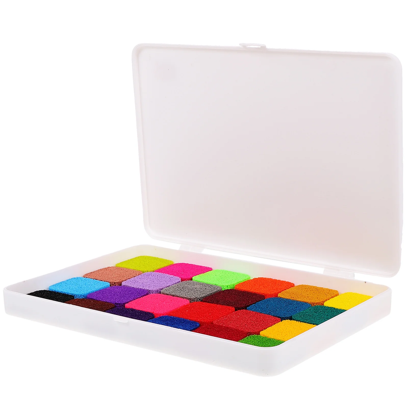 

1 Set Rainbow Color Finger Ink Pad Washable For Kids Diy Crafts Hand Face Painting Unisex Kindergarten Activity Supplies Craft