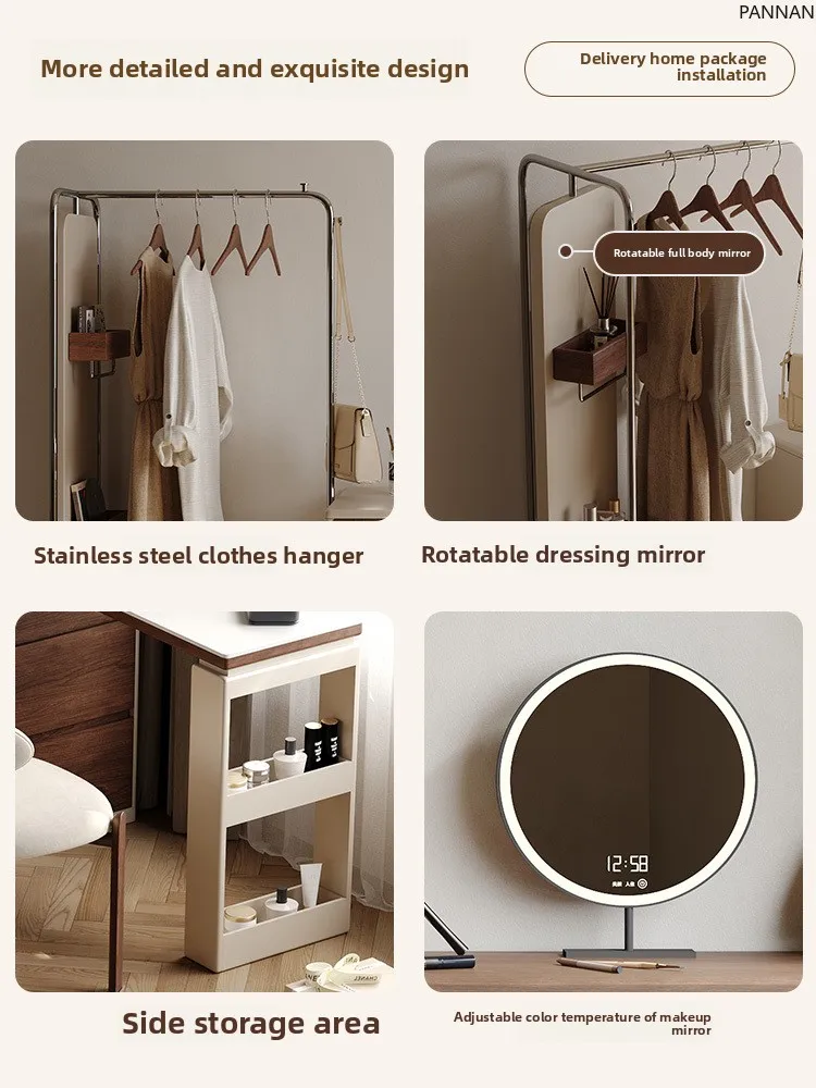 Cômoda medieval de madeira maciça, baú, cabide, quarto integrado, armário de cabeceira