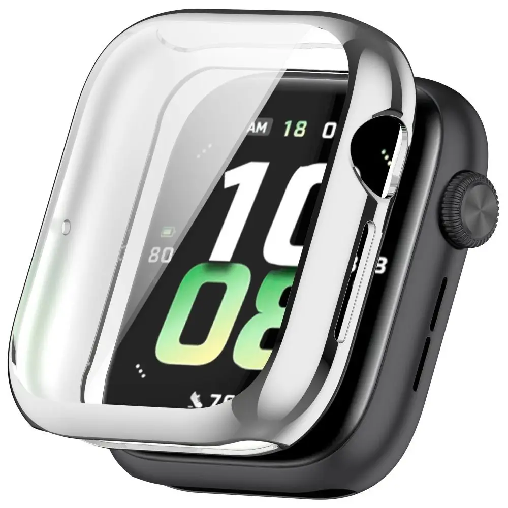 ソフト TPU 保護ケースフルカバレッジバンパースクリーンカバーアンチスクラッチ時計シェル名誉時計 5 スマートウォッチアクセサリー