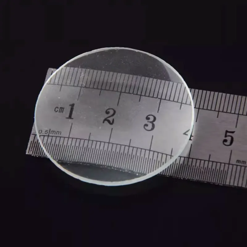 

4pcs 40mm Optical Glass Double Convex Lens Focal Length 100mm Bi-Convex lens