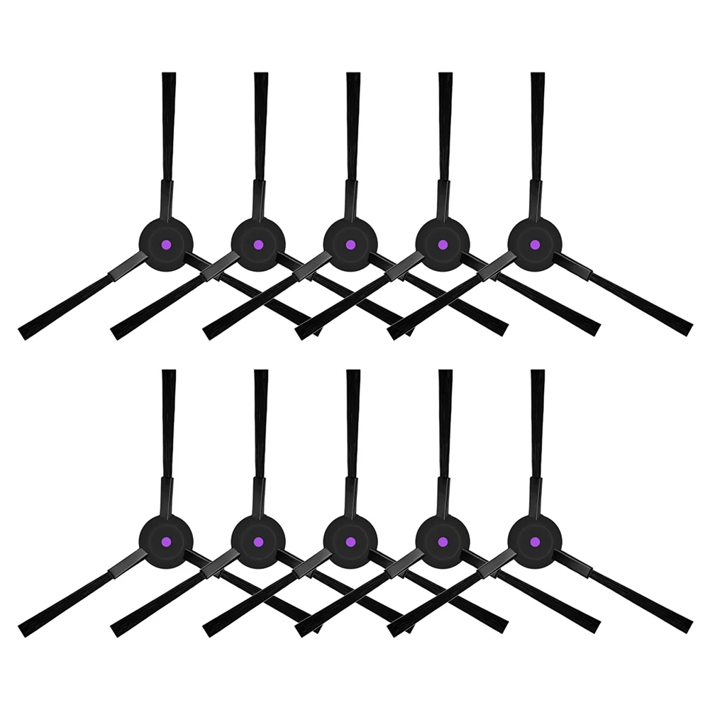 F10/4 Uds. Cepillo Lateral de repuesto de plástico + nailon limpieza eficiente de esquinas para JONR para T5 Pro accesorios de piezas de Robot aspirador