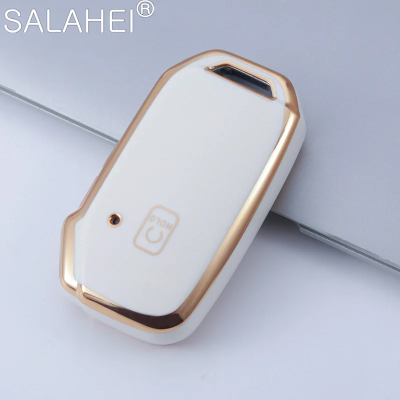 For Kia Sportage Stinger Ceed EV6 K5 Forte Cerato Soul MQ4 Sorento Telluride Niro GT Accessory Soft TPU Car Key Case Full Cover