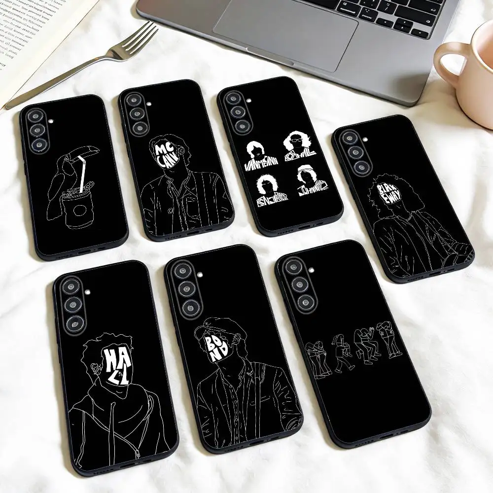 C-Catfish And Bottlemens   phone Case For Samsung Galaxy A73,A72,A71,A70,A53,A52,A51,Others Soft Black Shell