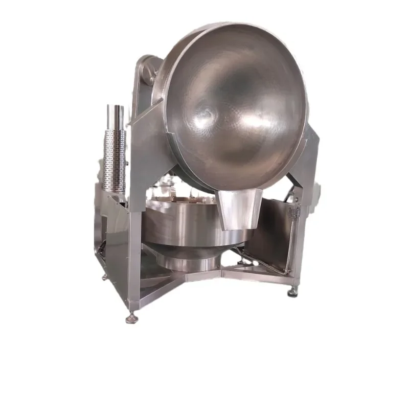 Automatic stirring wok Gas heating stirring High viscosity sauce wok