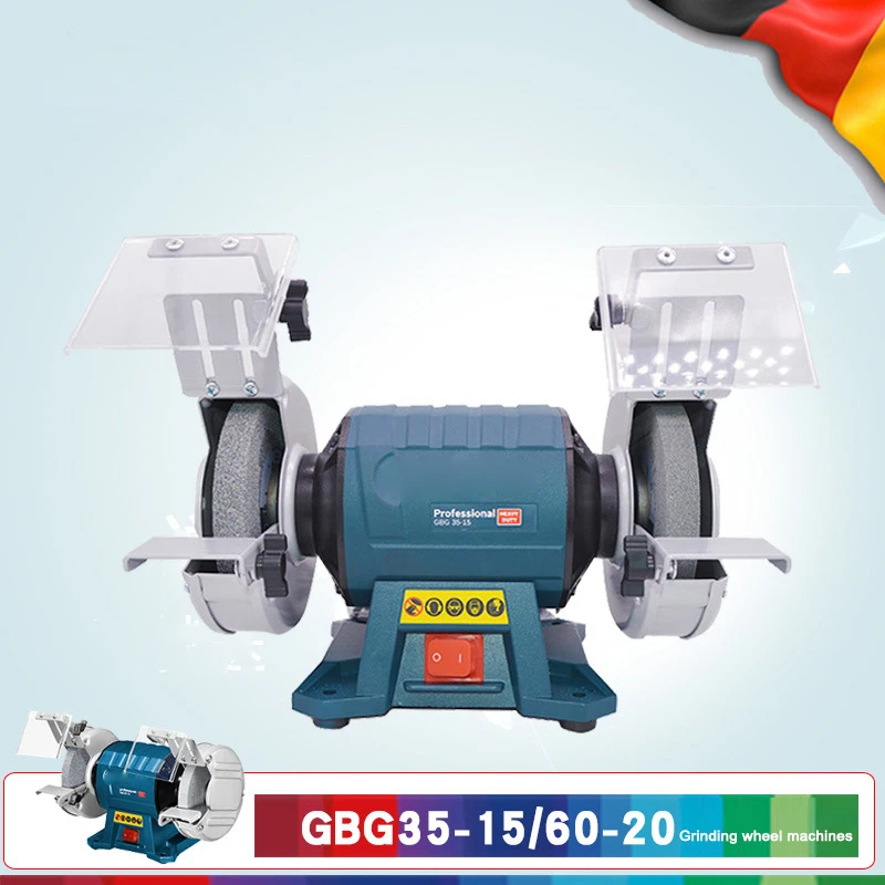 Electric Grinder GBG35-15 GBG60-20 Vertical Bench Grinder table mill metal sharpener