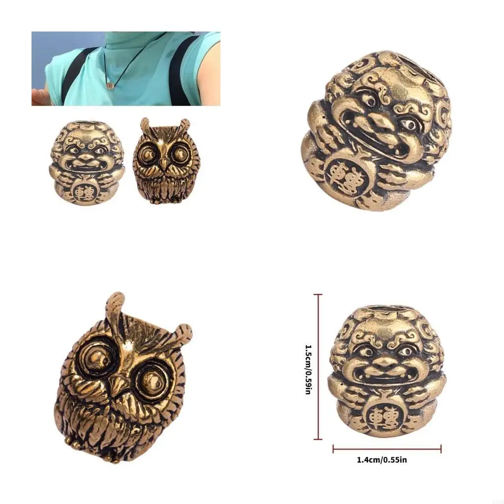 

Lanyard Pendant Umbrella Rope Pendant Copper Texture Suitable for Daily Wear