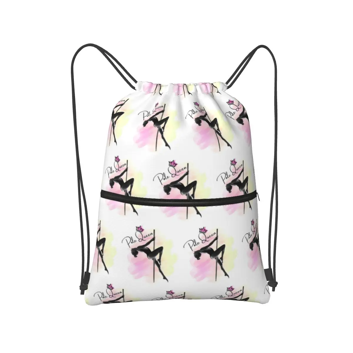 

Королева пилонов, рюкзаки для танцев на пилоне, многофункциональные портативные карманные спортивные сумки на шнурке, сумки для книг для путешествий, школы