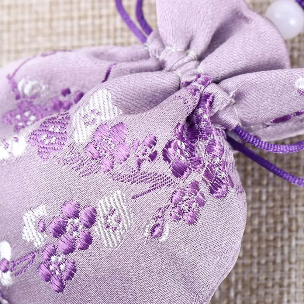 

Small Pouch Plum Flower Pattern Car Hanging Dragon Boat Festival Bag Chinese Style Sachet Women Sachet Jewelry Storage Bag