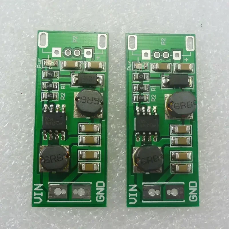 2 Pcs DD1205UA 1-6V to 5V buck boost DC DC converter Voltage Board for portable Solar Charger