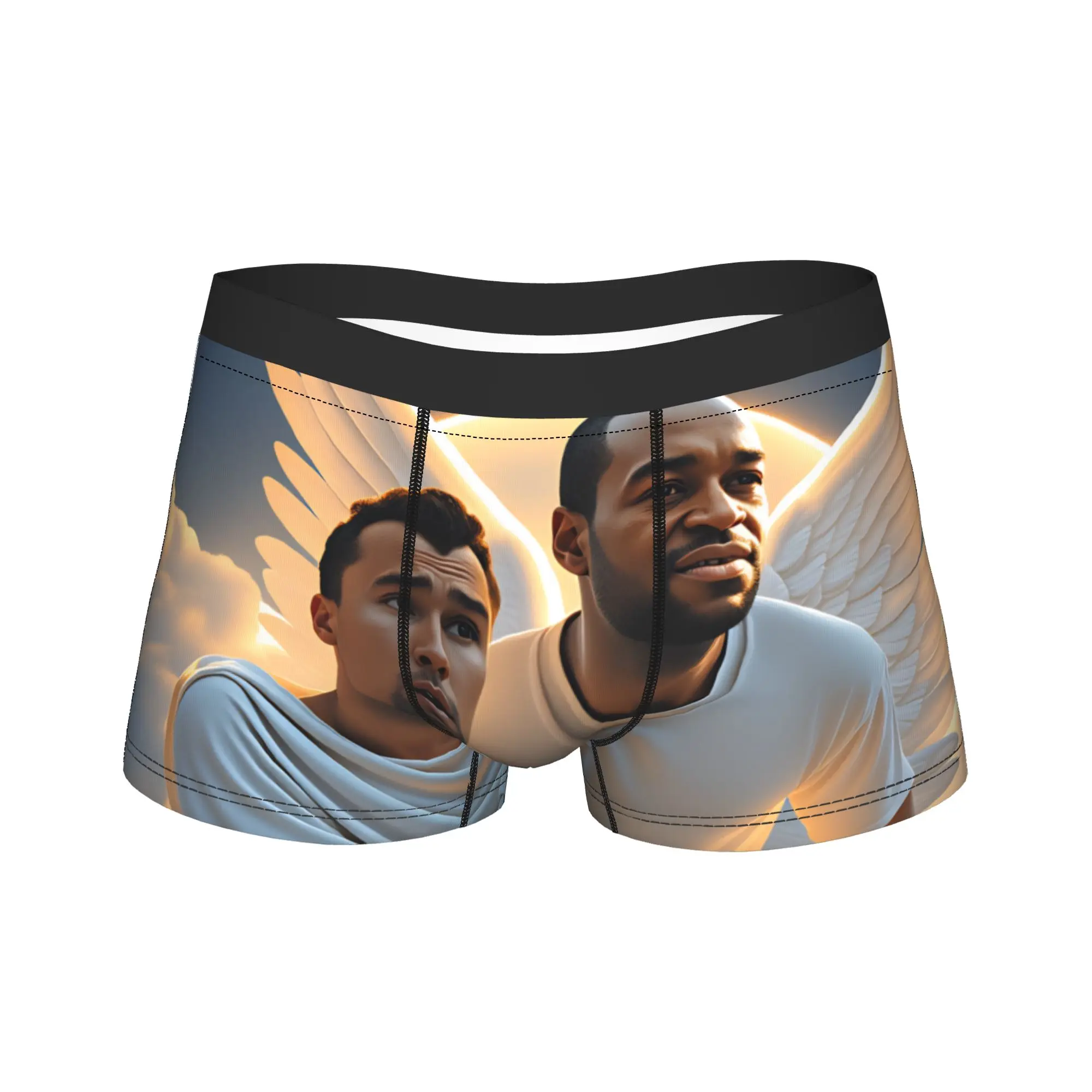 

Charlie Kirk Angelic Advocate Underwear Custom Trunk Quality Man Underpants Breathable Boxer Brief Birthday Gift