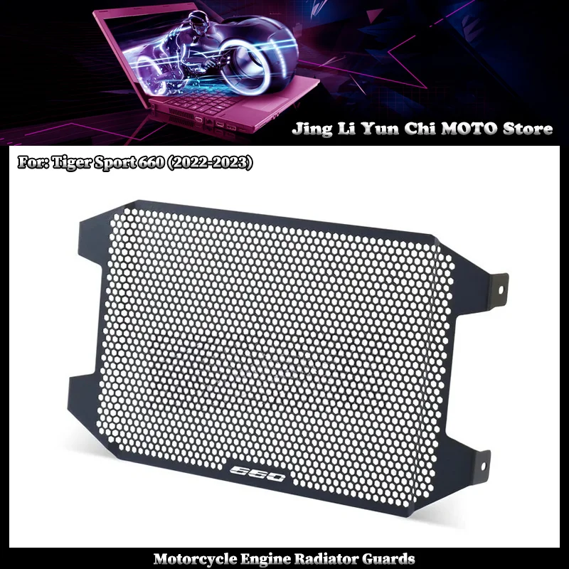 

Motorcycle Accessories Radiator Guard Grille Cover Protector Fit For Triumph Tiger660 Tiger Sport 660 2022-2023