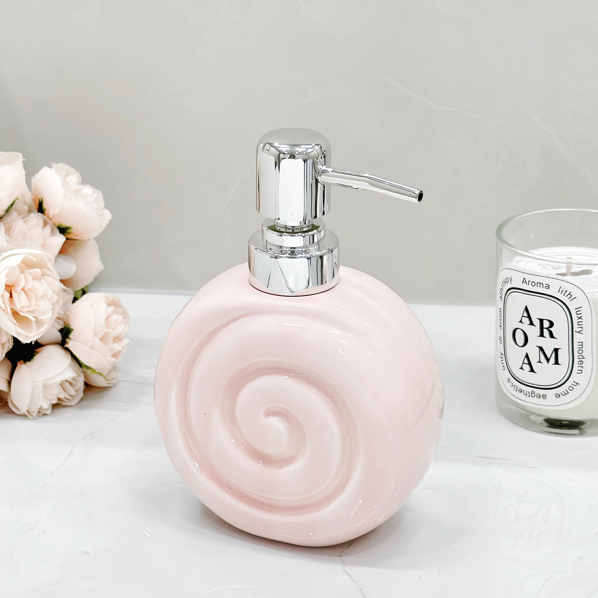 

Керамическая эмульсионная бутылка, принадлежности для ванной комнаты, гель для душа, пресс-бутылка, креативный дозатор мыла, аксессуары для ванной комнаты