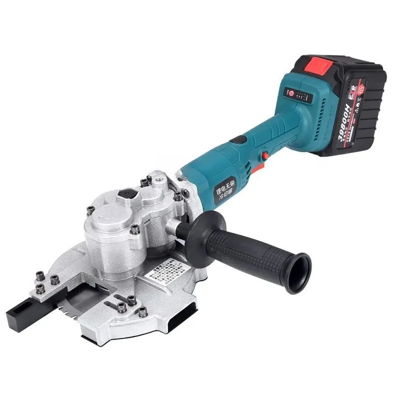 

Handheld Rebar Steel Pipe Cold Cutting Saw Lithium Battery Portable Galvanized Pipe Stainless Steel Threaded Bar Cutting Tool