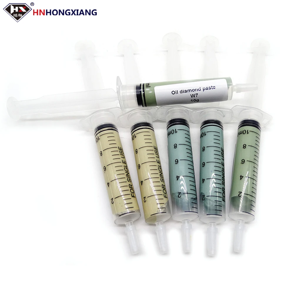 Diamond Paste Polishing Compound Syringes Synthetic Diamond Polishing Lapping Abrasive Paste For Moulds