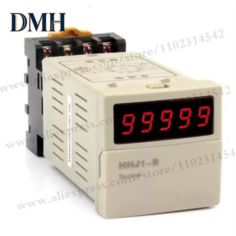 

Новое оригинальное счетное реле Dmh N C F R X System HHJ1-B HHJ1-F AC380V AC220V AC110V AC36V DC24V AC24V DC12V AC12V