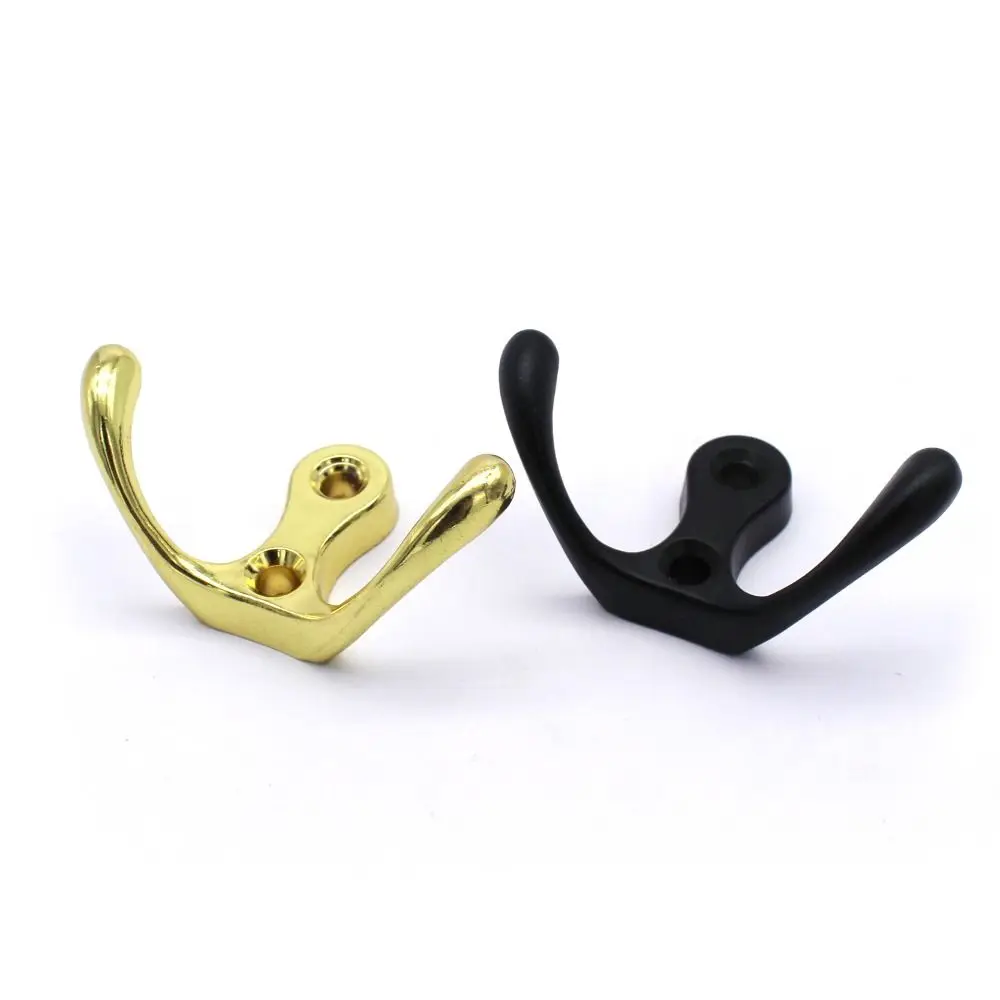 Creative Zinc Alloy Clothes Hanger Hook Easy To Install Strong Bearing Capacity Clothes Rack Thicken Stable Towel Hook Universal