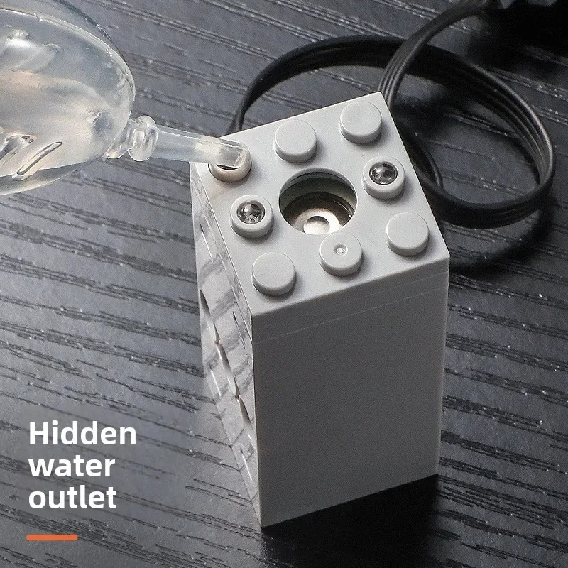 Compatible toys Building Blocks Sports Car MOC Simulation Spray Electric Modification Model PF Technical Parts Accessories