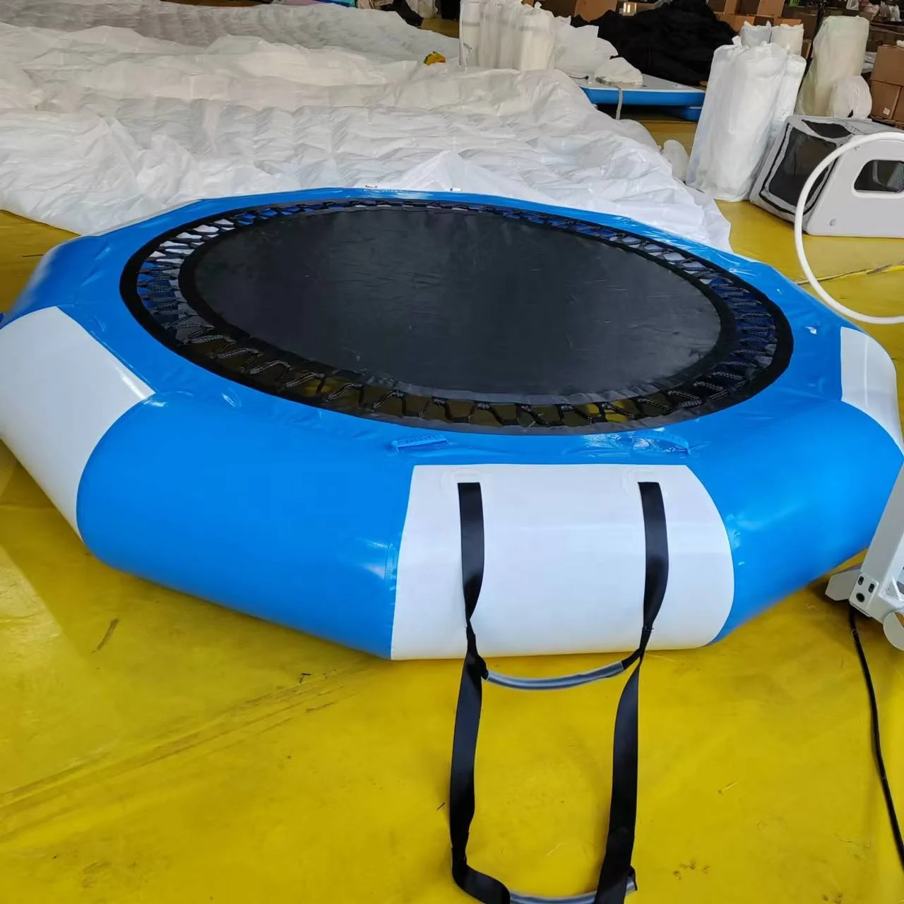Floating Water Air Jumping Trampoline Inflatable Water Trampoline For Kids And Adults