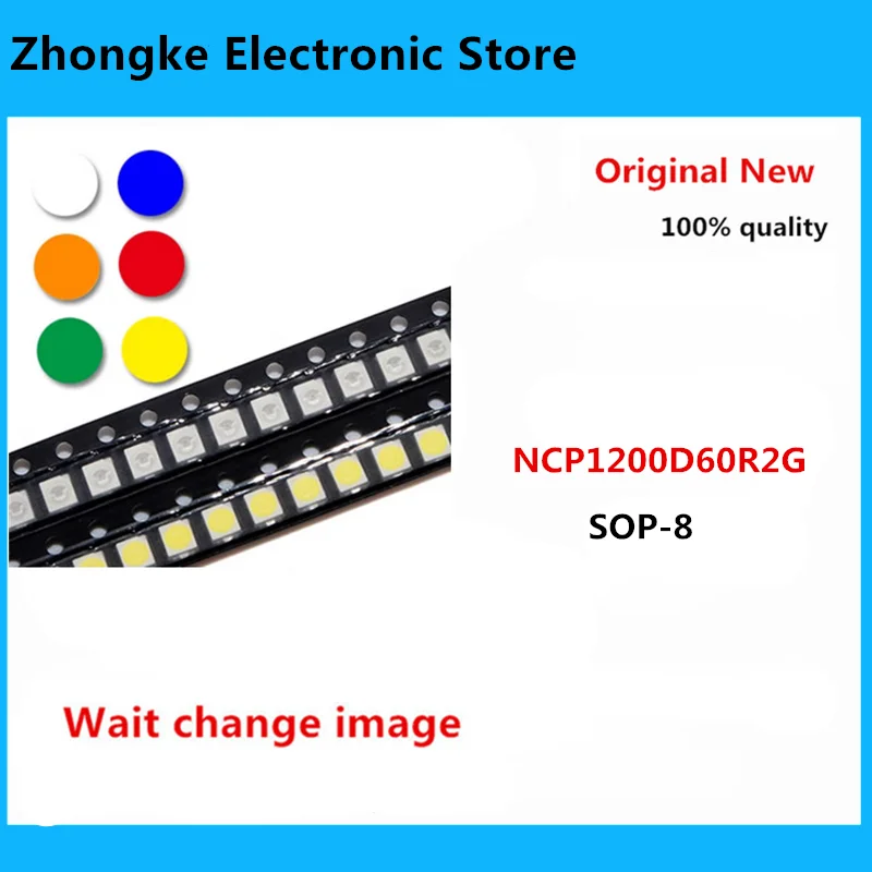 

10 шт./лот 200D6 NCP1200D60 NCP1200D60R2G sop-8 Чипсет Мощный аудиомодуль