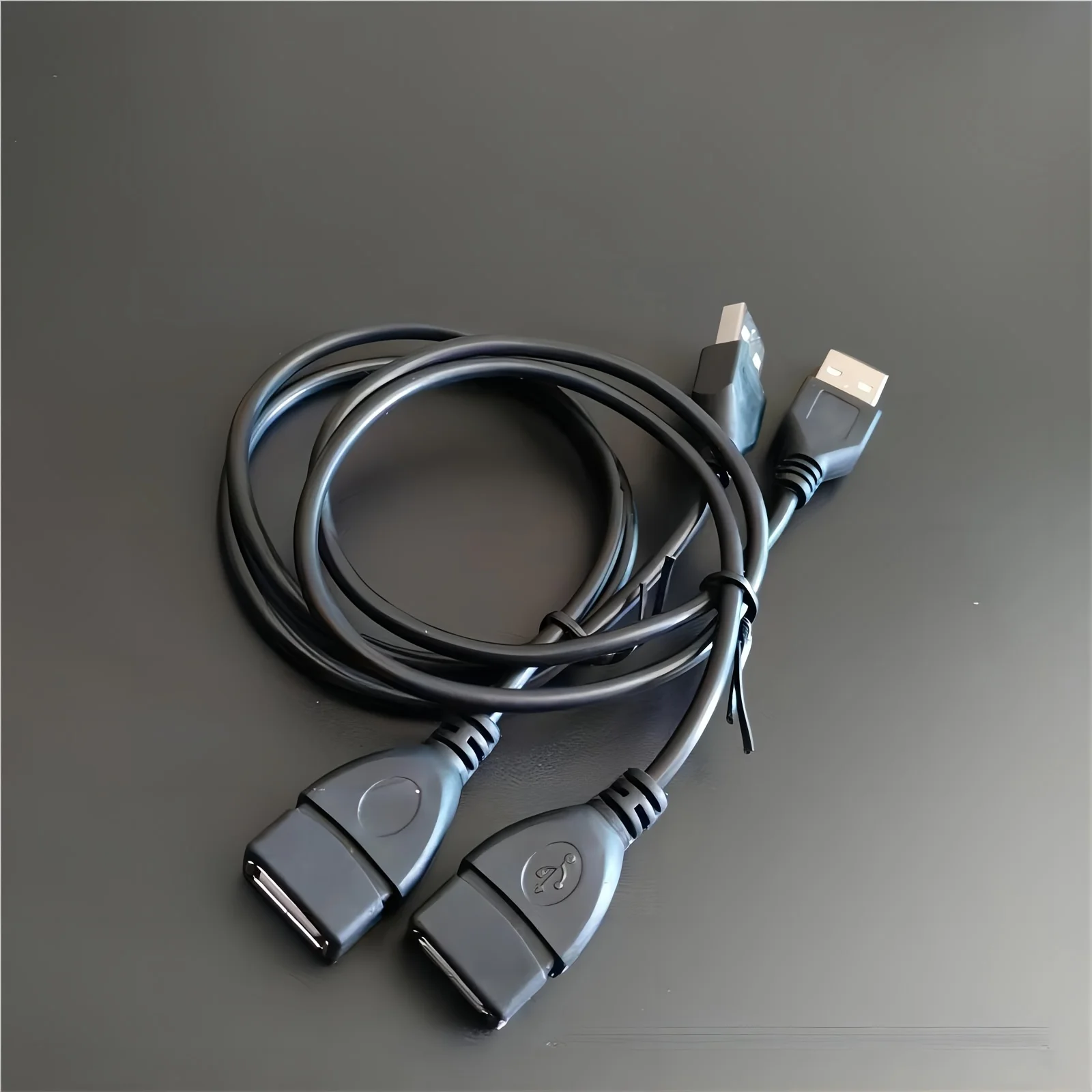 USB 2.0 Extension Cable - Male to Female, High-Speed Data Transfer, Compatible with Hard Drives, Cameras, Keyboards & Mice