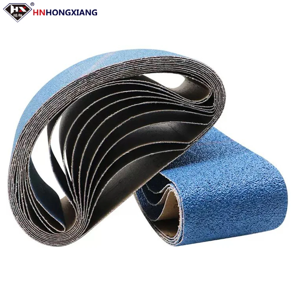 Abrasive Sanding Belt Zirconium Corundum Sanding Belt Metal Stainless Steel Woodworking Sanding Polishing Ring Sandpaper