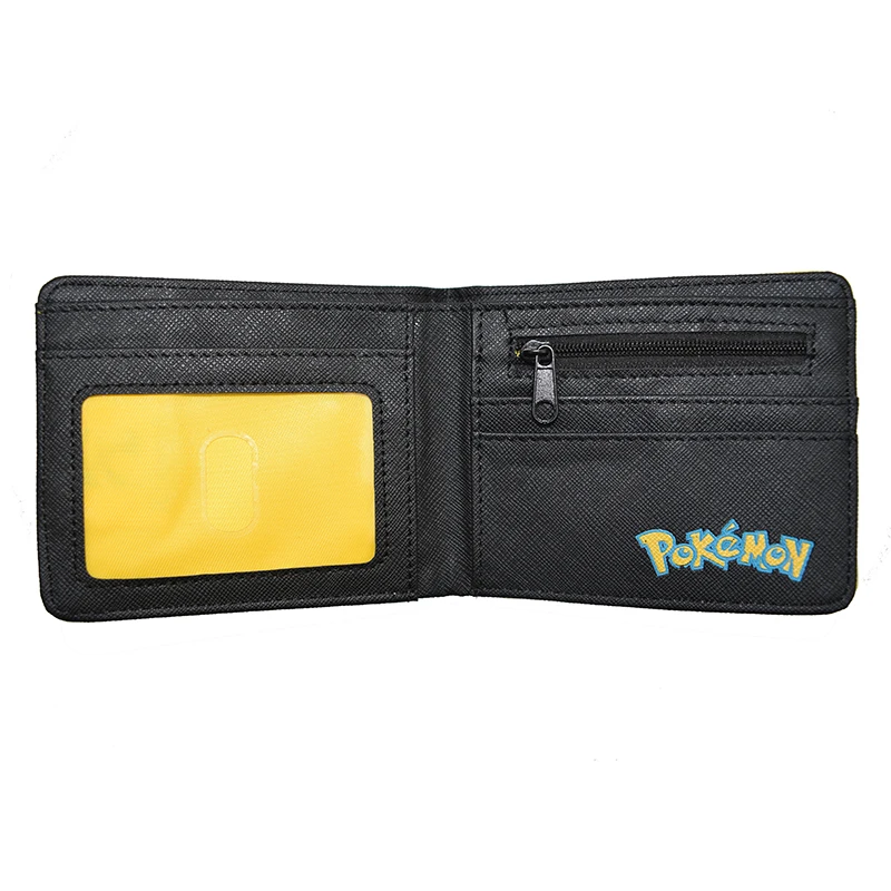 MINISO Cartoon Pokemon Wallet Pikachu PU Fashion Short Purse