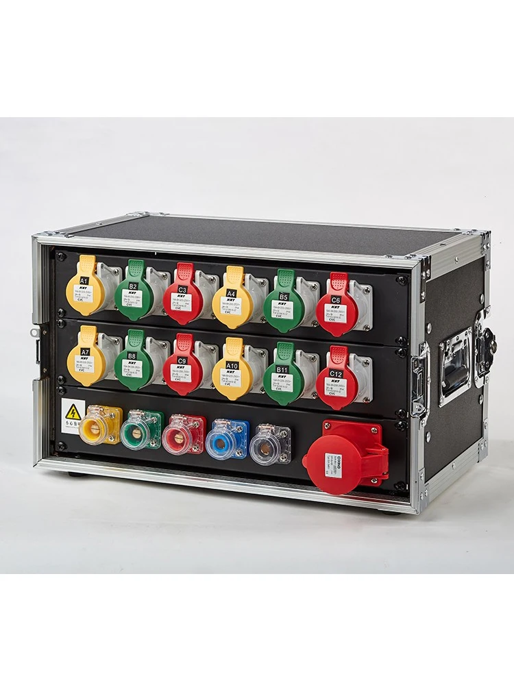 Stage power supply box, Fuge distribution box, leakage protection, large screen lighting and sound distribution box, controller