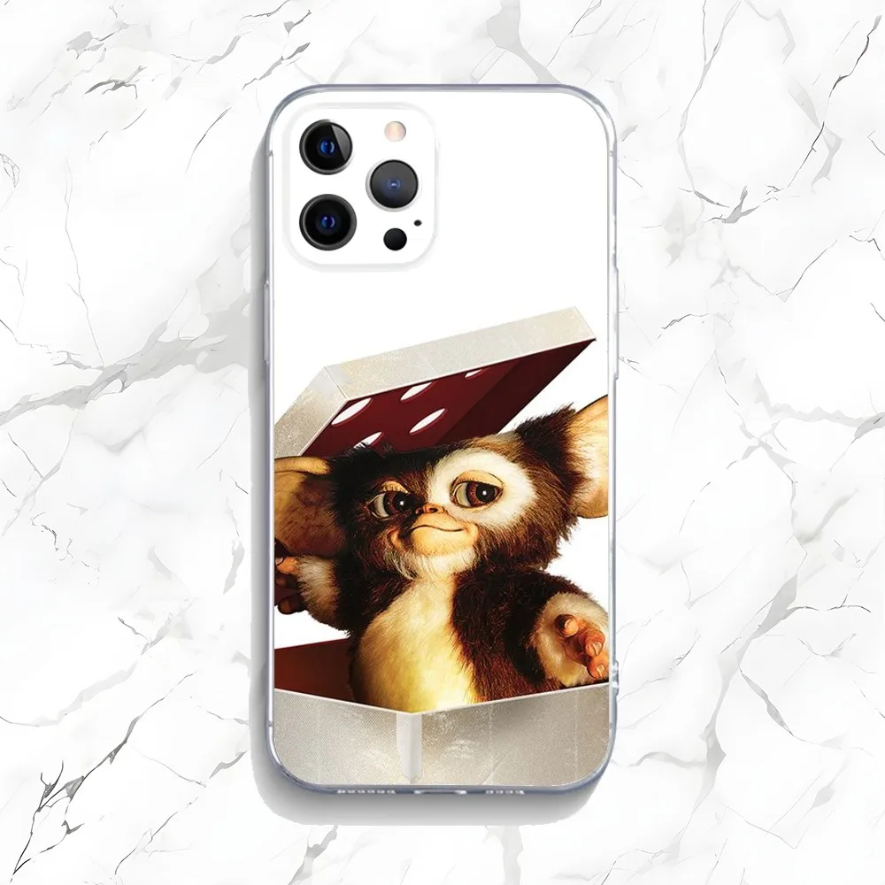 G-Gremlins Gizmo Phone Case For iPhone 15,14,13,12,11 Plus,Pro,Max,XR,XS,X,7,8 Plus,SE,Mini Transparent Silicone Soft