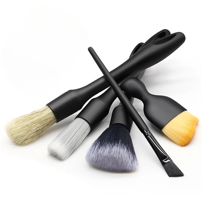 Soft Bristle Car Detailing Brush Air Vent Crevice Cleaning Tool for Auto Interior Dashboard Gap Dust Scrubber for Car