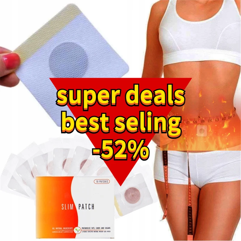 

50PCS Chinese Medicine Slimming Navel Sticker Weight Lose Products Slim Patch Burning Fat Patches Hot Shaping Slimming Stickers