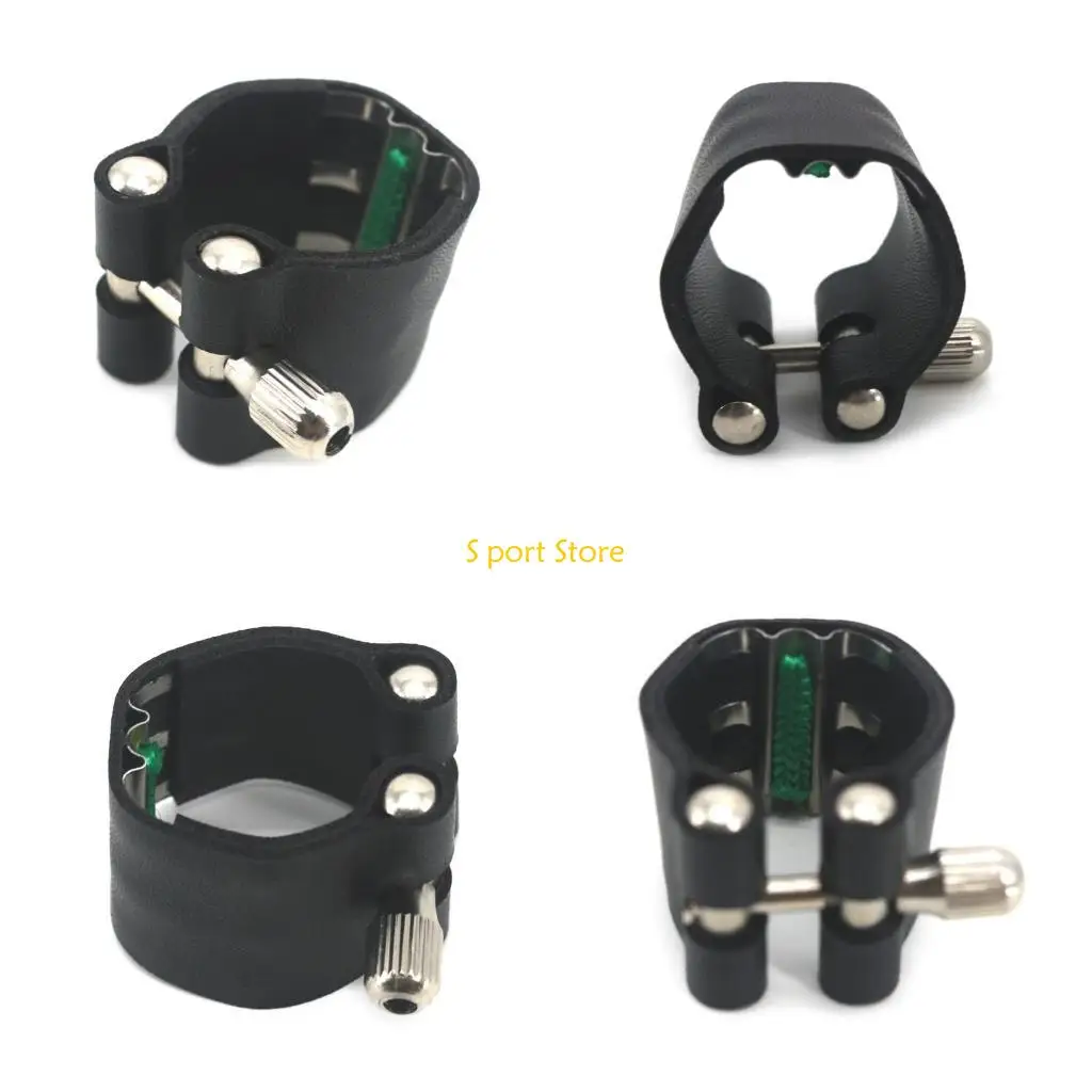 

U2JB Alto Sax Ligatures Fastener Clip for Sax Saxophone Clarinet Bakelite Mouthpiece