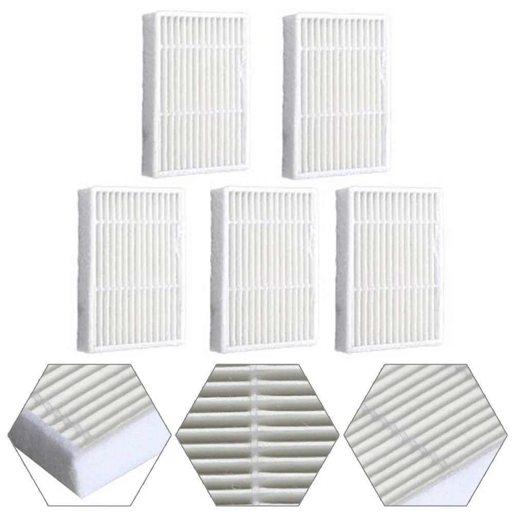 5 Pcs Filters For Blaupunkt Bluebot Xboost BPK-VCBB1XB Vacuum Cleaner Household Vacuum Cleaner Filter Replace Attachment