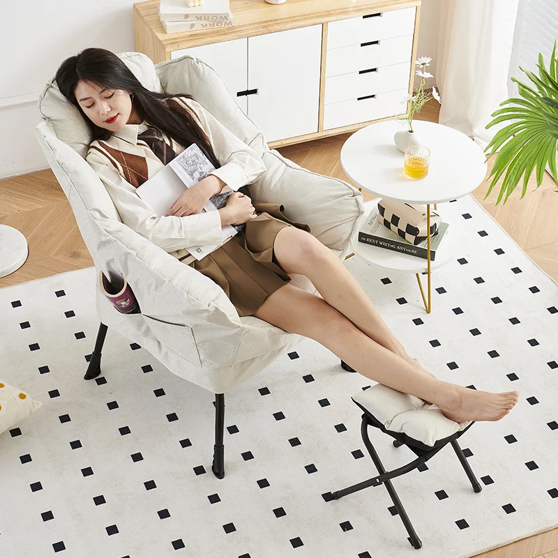 

Lazy sofa, single person home, student dormitory, leisure computer chair, balcony, bedroom lounge chair, backrest, small sofa