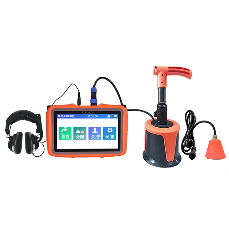 

-L4000 Water Leak Detector Plumber Tool Signal Collect Water Alarm Leak Detector Pipe Water Leak Detector