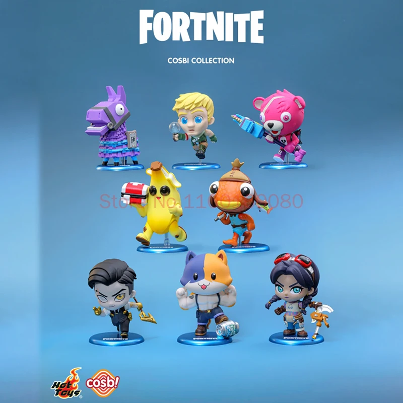 【presale】New Hot Toys Official Version "Fortnite" COSBI Mini Doll Series Q Cute Style Exquisite Cute Birthday Toy Gift