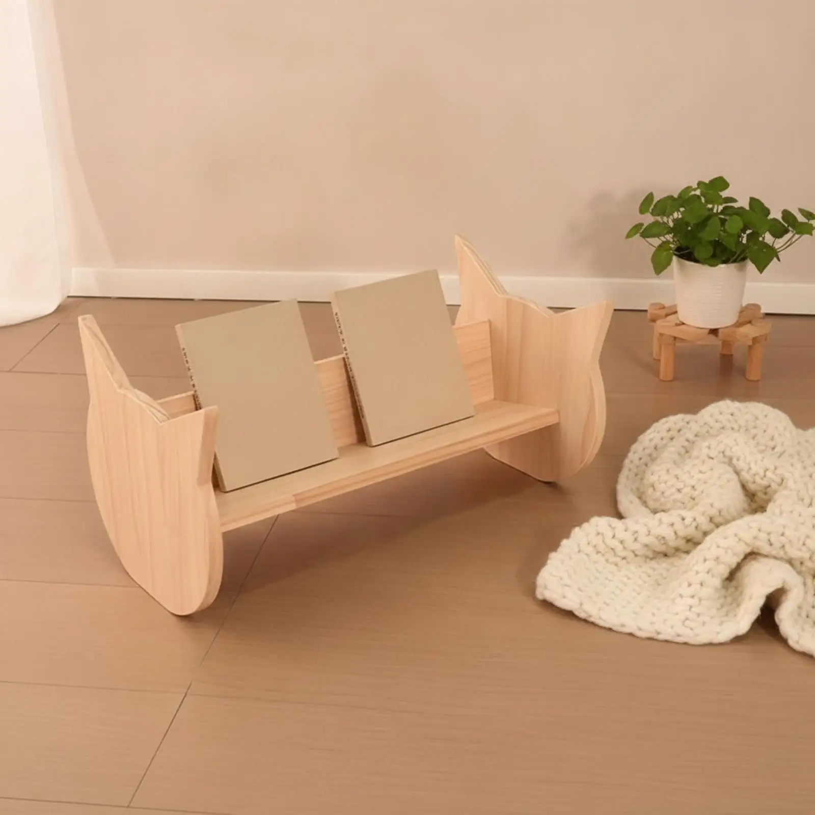libreria-in-legno-per-bambini-modello-basso-con-bordi-arrotondati-ideale-per-l’organizzazione-dei-libri-in-camere-da-letto-sale-giochi-e-camerette