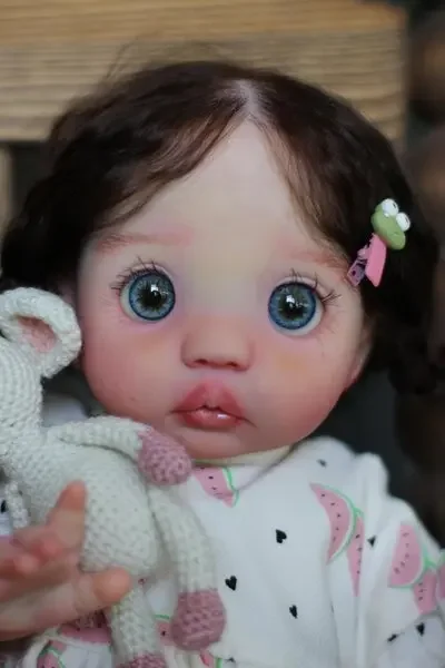 

SINO-BB Customized Limited Supply 16''Reborn Baby Peeka Hand-Rooted Hair Already Finished Doll by Artist Lulun Christmas Gift
