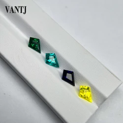 VANTJ Yttrium Aluminium Garnet YAG Loose Gemstone Kite Cut Created Gems Tourmaline Paraiba for DIY Jewelry Making