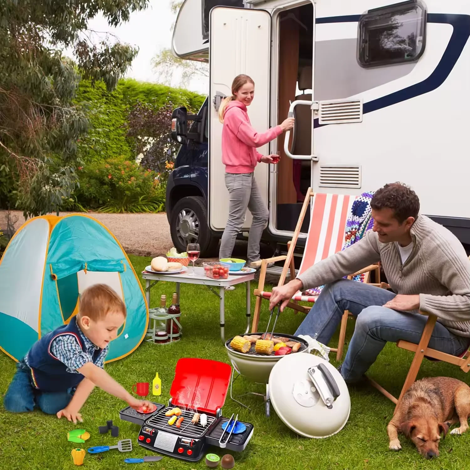 محاكاة المطبخ الشواء منزل اللعب فرن الشواء الكهربائي التظاهر اللعب الغذاء شواء مجموعة تعليمية لعب دور الاطفال هدايا عيد الميلاد