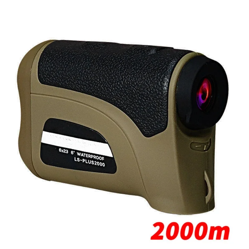 Rangefinder Telescope 2000m Altimetry Angle Measurement Handheld Golf Rangefinder