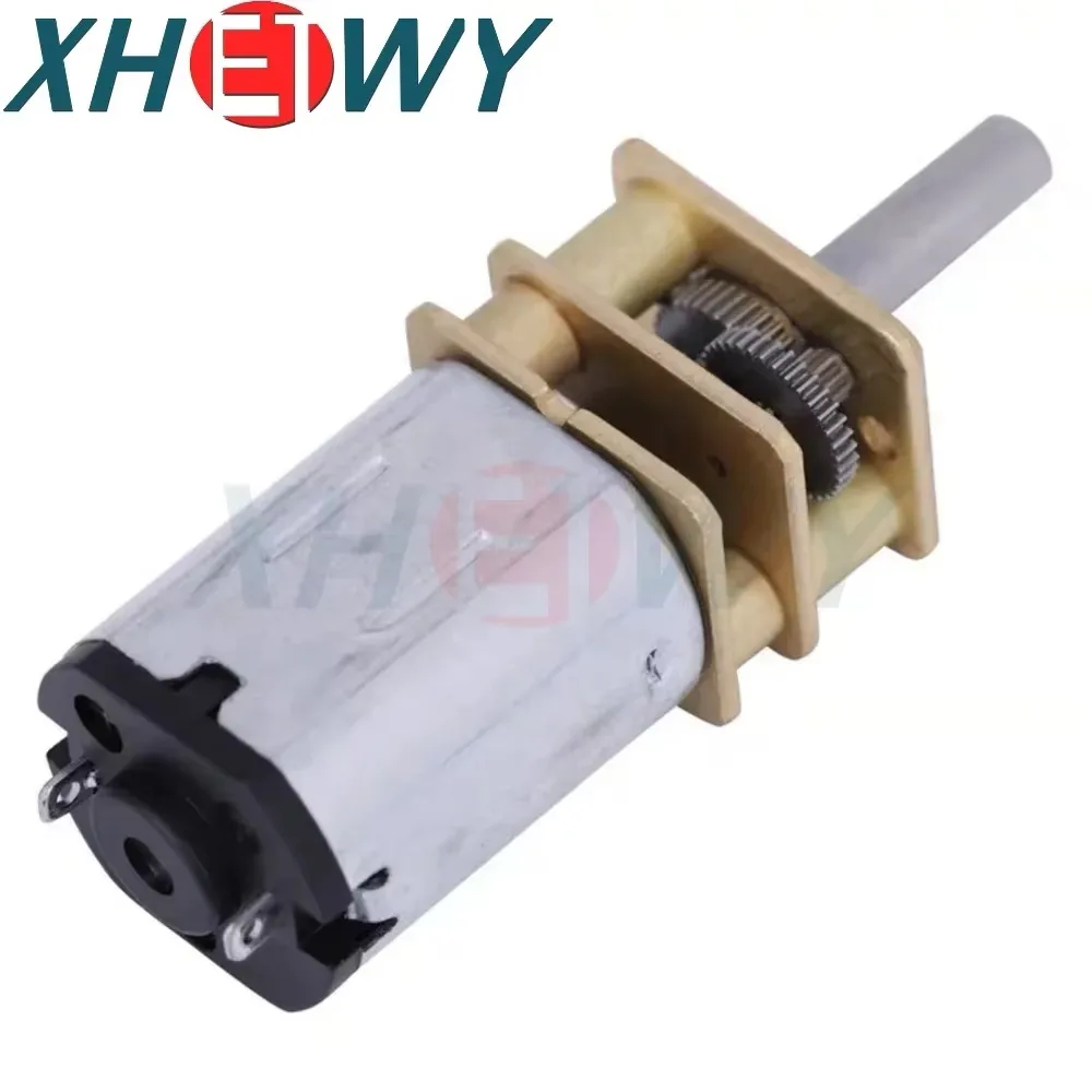 1PCS GA12 GA12-N20 reduction motor intelligent car 3V6V12V micro DC gear reduction motor 15/30/50/60/100/200/300/500/1000 rpm
