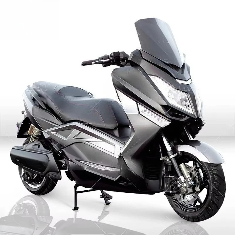 n Stock 72V 2000W High-power Adult Electric Motorbike, Max Speed 75km/h Urban Commute Two-wheeler