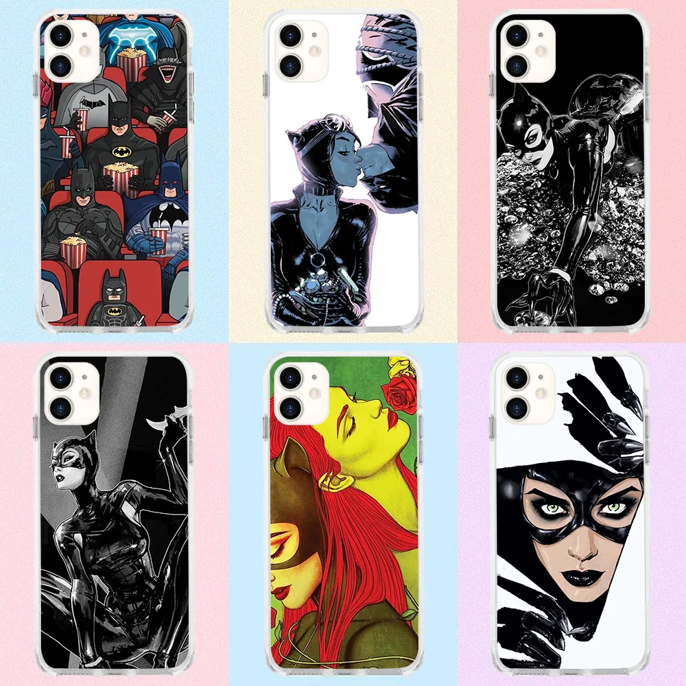 IT-17 Cat-woman Batman Soft Case for Realme Narzo C25Y C25S 50i C1 10 9 C30s C35 C55 50 50a Prime Pro Plus