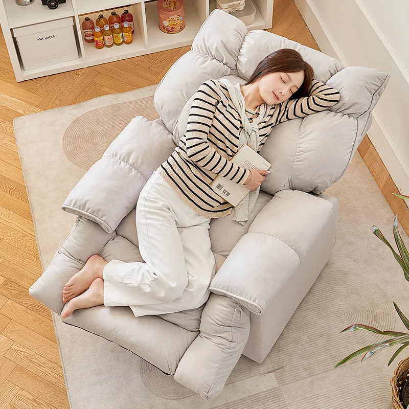 

Lazy sofa multi-functional, home can lie down and sleep, bedroom swivel chair, leisure space sofa cabin, single sofa chair