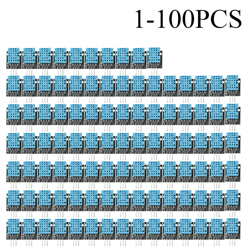 Module de capteur numérique de température et d'humidité relative intelligent 3 broches KY-015 DHT11 DHT-11, 1 à 100 pièces, pour kit de démarrage DIY